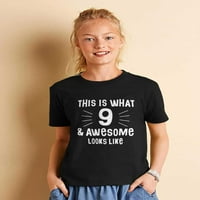 TStars Boys Unise 9. rođendan slavi majica - 'i fenomenalna' tema - idealan poklon za devetogodišnji