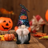 HALLOWEEN GNOME Aflifless Plish Gnome Halloween Dekoracija ukrasa za zabavu