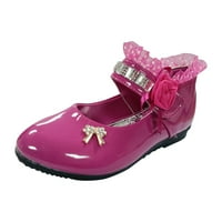 Dance Princess Djeca Mekani cvjetni dječji djevojčice Jednostruka kožna dječja cipele cipele za bebe