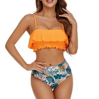 Ženski kupaći kupaći kostimi kupaći kostimi Tummy Control Wimbower Tankini Beachwebrowress Swimress