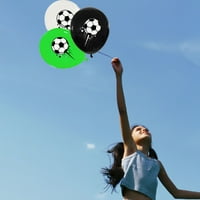 Fudbalski baloni, sportski baloni, nogometne lopte kasni baloni, crne bijele zelene nogometne balone,
