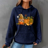Yubatuo ženski modni povremeni pulover s dugim rukavima s dugim rukavima, džemper sa dugim rukavima