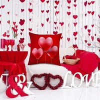 Solacol Valentines Dan Jastuci Valentinovos Dan Soft i udoban jastuk od breskve kože