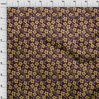 Onuone pamučne svilene lišće i cvjetni umjetnički otisak šivaći tkaninu bty wide