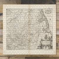 Puzzle - Mapa Njemačka