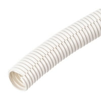 Split žičana tkalačka cijev PE valovitog cijevi 4m 13ft dužina 23x bijela za žičani kabel