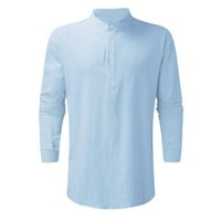 Polo majice za muške modne casual jednostavne udobne košulje od pune boje