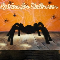 CGLFD Halloween Simulacija lubanja Veliki pauk plišani klirens za čišćenje pauka