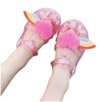 Lijepa plaža mekane ne klizanje slatke casual sandale za djevojčice cipele ružičaste