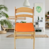 DEYUER stolica Jastuk Čvrsta boja Prijenosni poliesterski čvrst i izdržljiv jastuk za kućice za dom