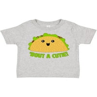 Inktastični taco bout a cutie slatka taco pun poklon dječaka majica ili majica mališana