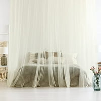 Mreža protiv komara za krevet, ugao post zavjese krevet za krevete velike komarce mreža za spavaću sobu