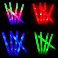 LED fluorescentne šipke pjene svjetlosne šipke, pogodne za zabave, koncerte i zabavne aktivnosti, zeleno