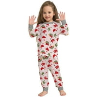 ESHO 1-14T Dječaci Djevojke Pidžame setovi Dječji tinejdžeri Dugi rukavi + hlače PJs Salona za spavanje