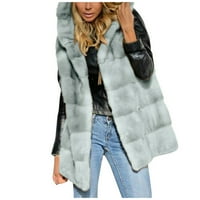 Advoicd Women kaput kaput nejasan kardigan topla jakna dugih rukava za zimske kaput za zimske obloge