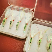 Sportski ribolovni alati Kuke Zimske ribolovne škampe HOUNG FLIES MAIRSIficial Fly mamac ledeni ribolov 8 #