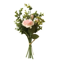 Raspon Mnjin Rose Hydrongea Cvijeće Bouquet Hunch Home Vjenčanje Plock Deco Beige