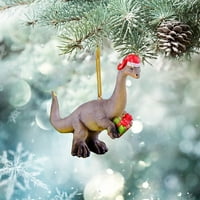 Dan majki Darovi Božićni dinosaur ukras Privjesak Privjesni božićni ukrasi