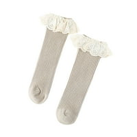 Jedirigaoka Djevojka su pune boje pletene čarape s rukavima od čipke, lijepim srednjim puštanjem za