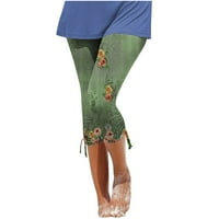 Ženske jesene modne ženske udobne obrezirane hlače za slobodno vrijeme Duksevi yoga hlače vsontor