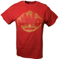 NWO New World Redoslijed Crvena raspršivačka naslovna majica crvena majica