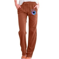 Kayannuo ženske hlače zasebne pantalone za žene za žene modne žene Ležerne prilike elastične labave
