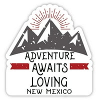 Loving New Mexico Suvenir Vinil naljepnica za naljepnicu Avantura čeka dizajn