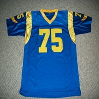Neintred Deacone Jones dres Los Angeles Custom Stitched Blue Fudbal New Nema marki Logos Veličine