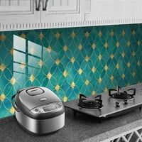 10- Ogulje i pastilica pločica za kuhinju kupatilo dekor samoljepljive uklonjive zidne pločice naljepnica DIY zidne naljepnice