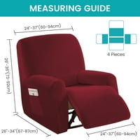 Easy-Act Stretch Stolica Sofa klizalica Reverzibilni kauč kauč na kauč na razvlačenje Premium baršunasti