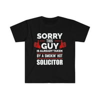 Žao nam je momak snimljen vrućim advokatom Unise majica S-3XL Valentinovo