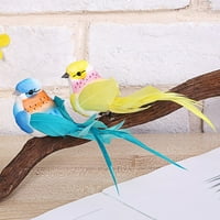 Artificial FEAM perje Ptice DIY Crafts Ornament Početna Baštarski dekor