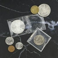 Dvostruki džepni vinil novčić za dugotrajno skladištenje novčića
