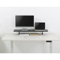 Kantek monitor Stand lb nosivost - 5,1 visina 10.2 Širina - stol - crni