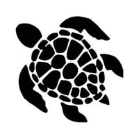 Hemoton Sea kornjača naljepnica naljepnica na plaži Hawaii Sea Turtle naljepnica odbojka zabojci automobila
