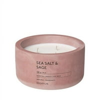 Blomus fraga mirisna svijeća u kontejnera za beton, sažeta ruža - morska sol i miris Sage - Wick