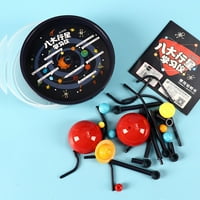 Esaierr Dečice bebe 12-14th Kids naučni komplet solarni sistem osam planeta igračke njeguju malenu naučnu