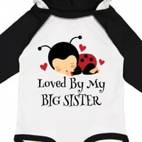 Inktastična mala sestra LadyBug poklon Djevojka za djecu s dugim rukavima