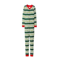 Xmas božićne pajamaske noćne odjeće PJS postavlja porodičnu podudaranje pidžama za odrasle dječje mirovanje