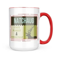 Neonblond National Us Forest Natchaug Državna šumska šumski poklon za ljubitelje čaja za kavu