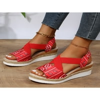 Ymiytan ženske lagane cipele za cipele za zabavu Ležerne prilike ljetne tradicionalne debele sole sandale