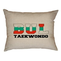 Bugarska Taekwondo - Olimpijske igre - Rio - Dekorativni posteljina bacač jastuk jastuk sa umetanjem