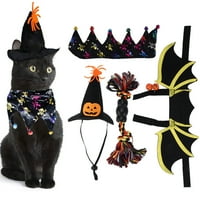 CAT kostim, postavljen sa pričvršćivači kuke i petlje za CAT-ov psa za Cosplay party dekoraciju L