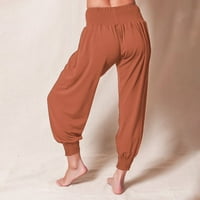 Zizocwa Zimske odjeće za žene Žene Ležerne hlače 3D životinjski uzorak hlače ženske yoga joggers labavi
