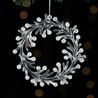 Clear akrilni kristalni ukrasi za snježne pahulje za božićnu drvcu Zimska čudežnica Snowflake viseći