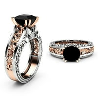 Nakit za žene Prstenje cvjetni prsten odvajanje ruže modne boje zlato Angažovanje vjenčanih žena prstenovi