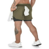 BMNMSL Muškarci u atletskom kratkom joggeru s džepovima
