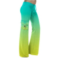 Mrat ženske hlače Ljetne ležerne ljetne hlače za žene Trendi elastične vrtložne hlače za žene hlače