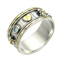 Duhgbne ženska prstena moda umetnula dijamantna prstena lično ženski prsten za prsten za angažman prsten