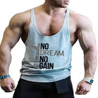 Luethbiez SDD muškarci mišićni fitnes rezervoar Top bodybuilding majica bez rukava